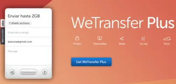 Miniatura WeTransfer Plataforma