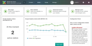 Miniatura MODX Contenido Web