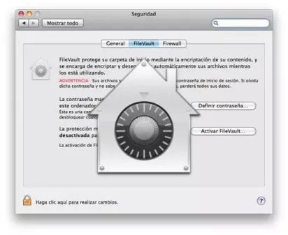 Miniatura FileVault