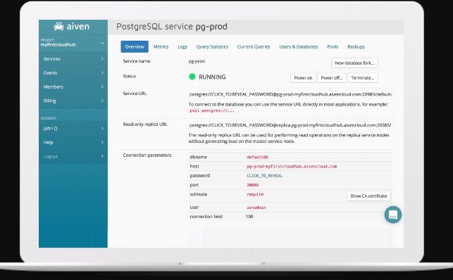 Aiven PostgreSQL
